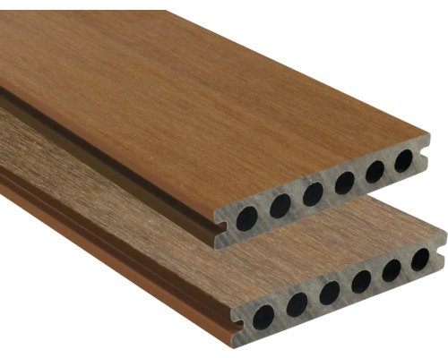 Konsta WPC Terrassendiele Nativo BiColor red/brown 2900 x 138 x 22,5mm