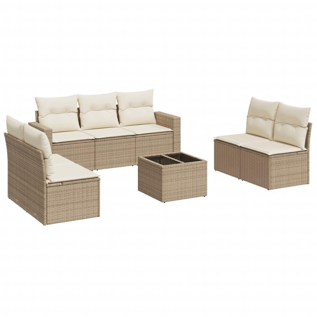 Garten sofagarnitur poly-rattan