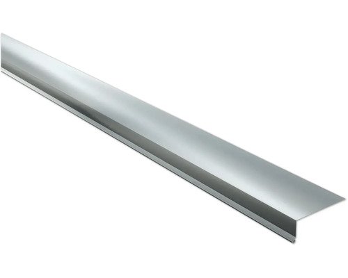 PRECIT Rinneneinhang 95° für Trapezblech W20 Aluzink 1000 x 50 x 50 mm