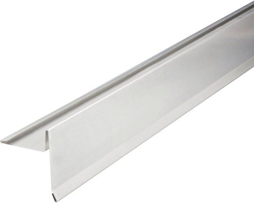 PRECIT Ortgangblech mit Wasserfalz Aluminium 1000 x 107 x 92 x 0,6 mm