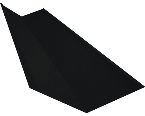 PRECIT Kehlblech Big Stone tiefschwarz RAL 9005 1000 x 188 x 188 mm