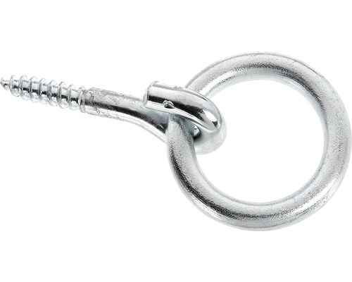 Schraubring 125x65mm, galvanisch verzinkt