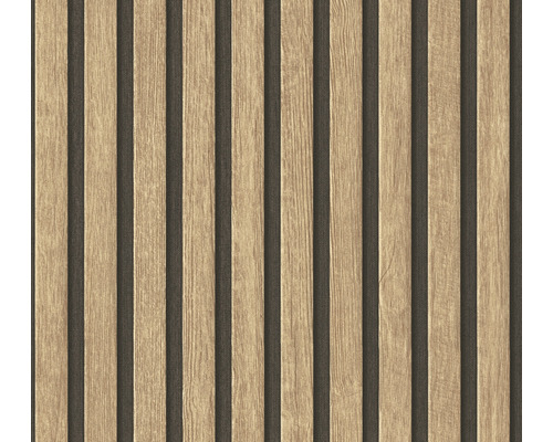 Vliestapete 39109-1 Holzpaneele beige