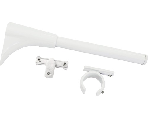 Universalträger für Chicago weiss Ø 20 mm