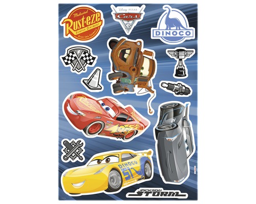Wandtattoo Disney Cars 3 50 x 70 cm