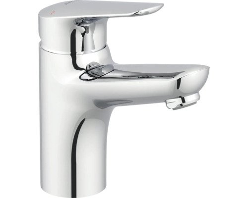 AVITAL Waschtischarmatur LANA Wassersparend mit Push-open Ablaufventil chrom