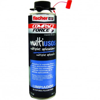 Limpiador de espuma pu multiusos fischer (aplicación manual o pistola) - Rationalstock.es