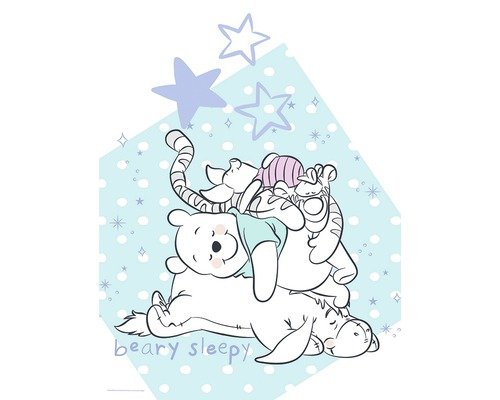 Poster Winnie the Pooh Beary Sleepy 30x40 cm