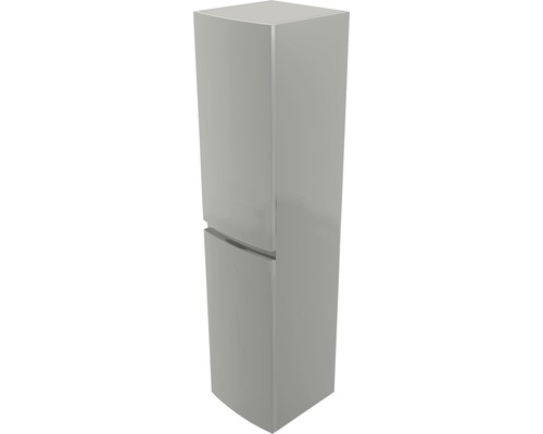 Hochschrank Baden Haus Vague BxHxT 40x170x38 cm hellgrau