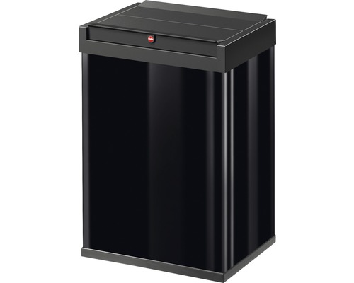 Hailo Schwingdeckeleimer Bix-Box schwarz 35 L
