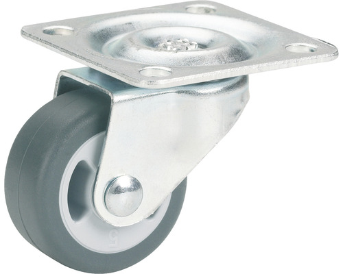Transport-Geräte-Lenkrolle Tarrox bis 15 kg 25 x 35 x 13 mm