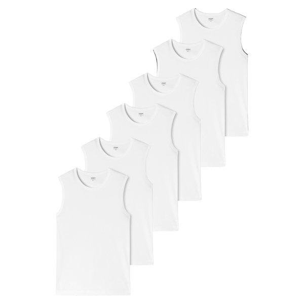 6er Pack Basic - Unterhemd / Tanktop