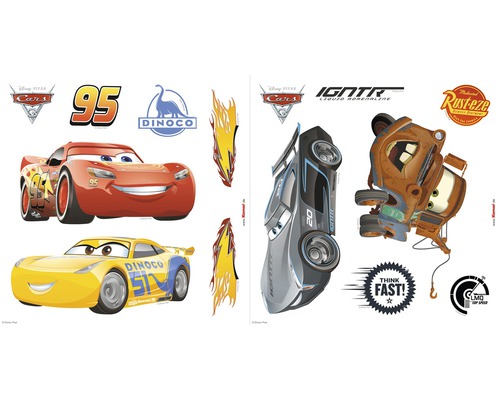 Fenstersticker Disney Cars 3 31 x 31 cm