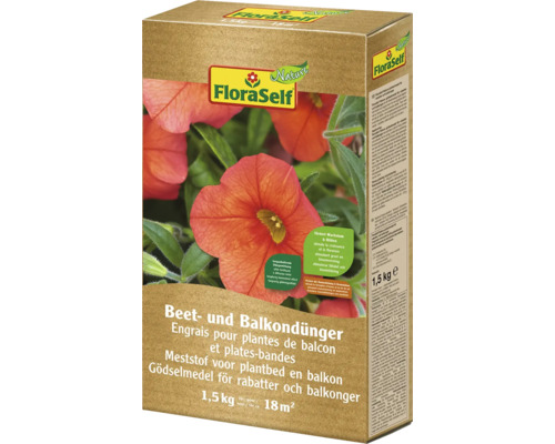 Beetdünger & Balkondünger FloraSelf Nature 1,5 kg
