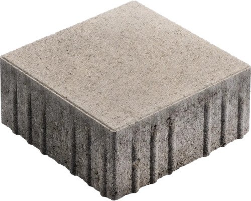 Pflasterstein Quadratpflaster Crescendo grau mit Microfase 20 x 20 x 8 cm