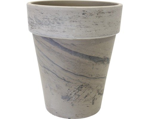 Pflanzvase Spang XL Ton Ø 30 cm H 36 cm basalt