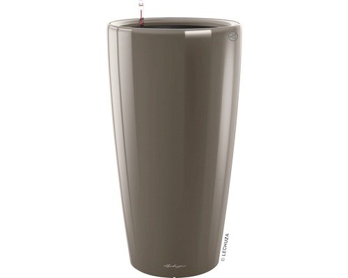 Pflanzvase Lechuza Kunststoff Ø 40 cm H 75 cm braun