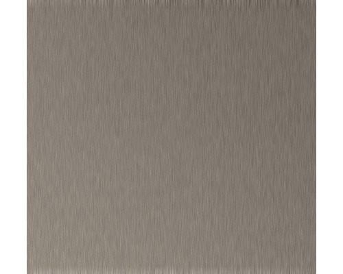 PICCANTE Rückwand Aluminium/ Edelstahl-Optik 1196x550x2mm