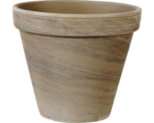 Pflanztopf Spang Basalt Ton Ø 13 cm H 12 cm basalt