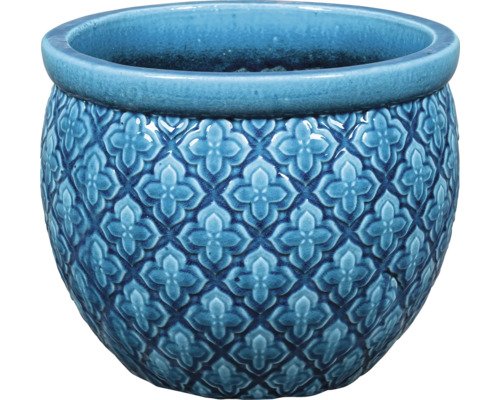 Pflanztopf Singapore Ø 28 H 23 cm türkis