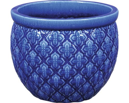 Pflanztopf Singapore Ø 28 H 23 cm blau