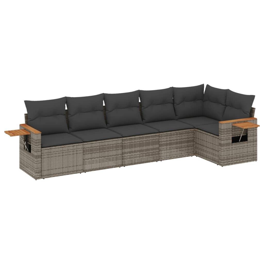 Garten sofagarnitur poly-rattan