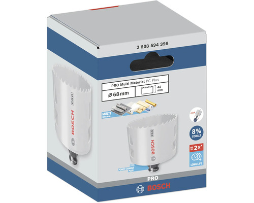 Bosch PC Plus Lochsäge Pro Multi Material 68 mm 1 Stück