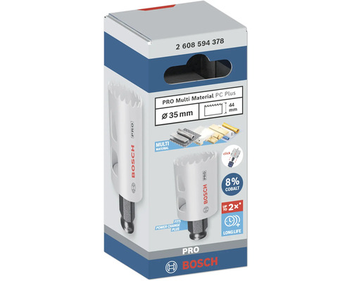 Bosch PC Plus Lochsäge Pro Multi Material 35 mm 1 Stück