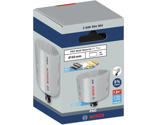 Bosch PC Plus Lochsäge Pro Multi Metarial 60 mm 1 Stück