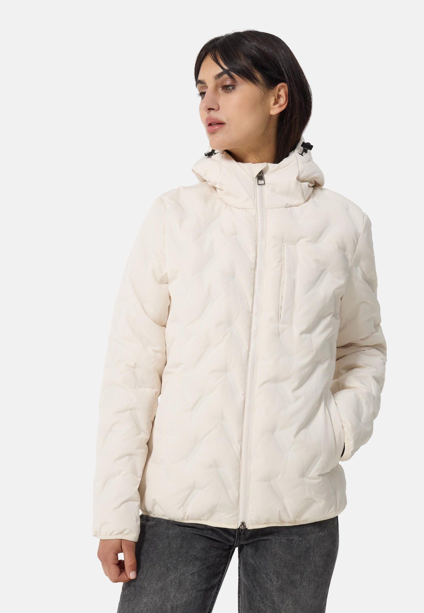 Padded Jacket mit Kapuze