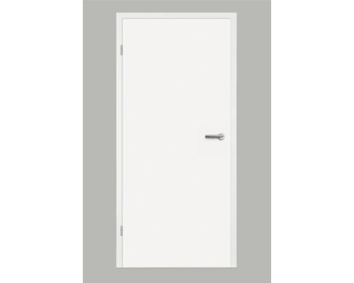 Pertura Zimmertür Yori CPL weiss (ähnlich RAL 9010) 73,5 x 198,5 cm Links ohne Schlüssellochbohrung