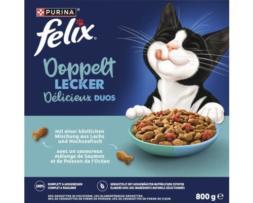 Felix Adult Doppelt Lecker Fisch 800g