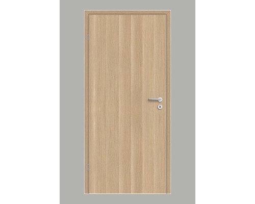 Pertura Zimmertür Yori CPL Sonneneiche aufrecht 61,0x198,5 cm Links