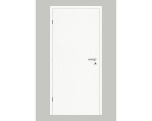 Pertura Zimmertür Yori CPL Masera Weiss aufrecht 61,0x198,5 cm Links