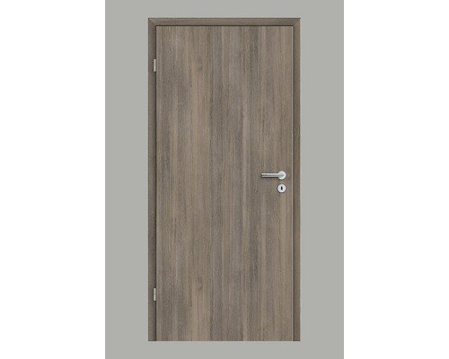 Pertura Zimmertür Yori CPL Lärche Smoke aufrecht 61,0x198,5 cm Links