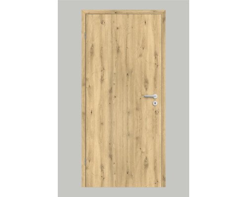Pertura Zimmertür Yori CPL Eiche Astig aufrecht 61,0x198,5 cm Links