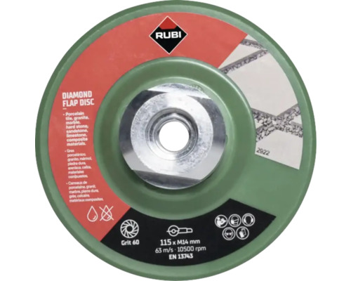 Rubi Fächerscheibe C50 125 mm