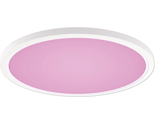 Philips Hue Deckenlampe WCA Tento rund D. 54 cm weiss