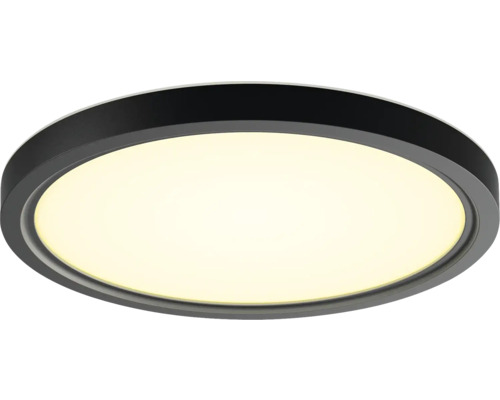 Philips Hue Deckenlampe WA Tento rund D. 29 cm schwarz