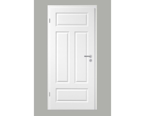 Pertura Zimmertür Pila 04Q weiss lackiert (ähnlich RAL 9010) 61,0x198,5 cm Links