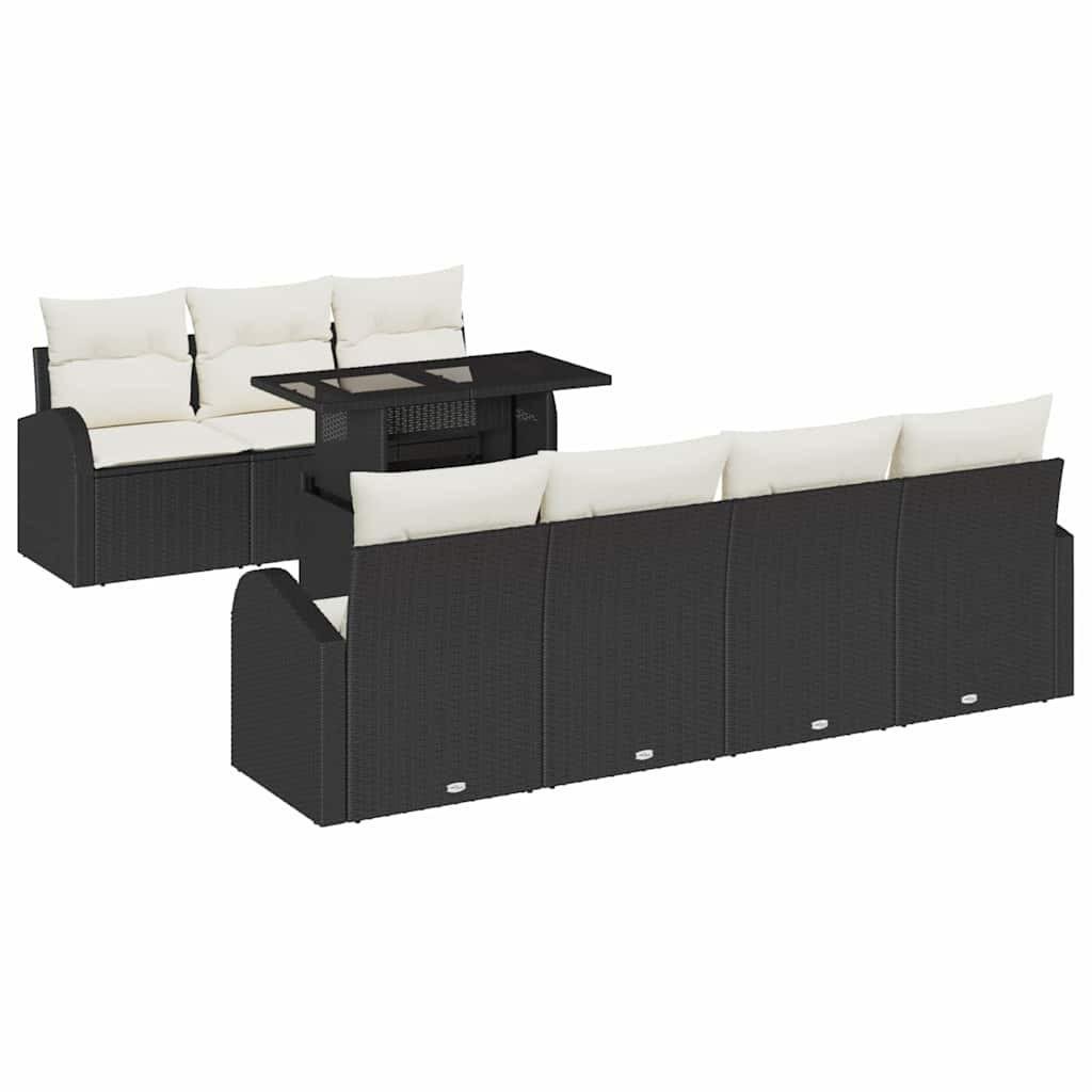 Outdoor garnitur poly-rattan