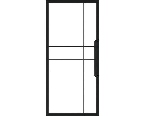 Pertura Zimmertür Komplettset Jarn 06 Clear 783x2015 mm Links inkl.Profilrahmen,Griff-Set
