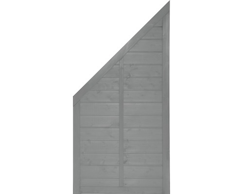 Abschlusselement Konsta Venga 90 x 180/90 cm links, hellgrau