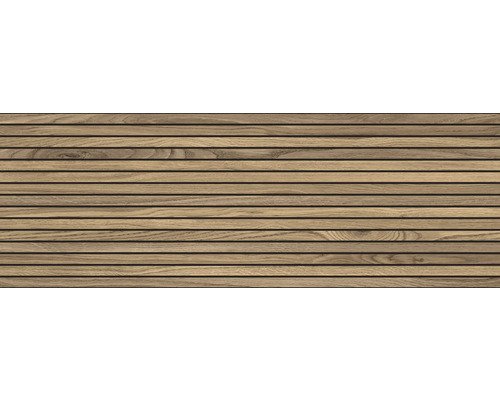 MIRAVA Steingut Wandfliese SKIEN oak BxLxS 35 x 100 x 0.8 cm