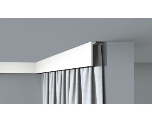 Gardinenleiste CF2S, 1 x 2 m, 22 x 110 mm