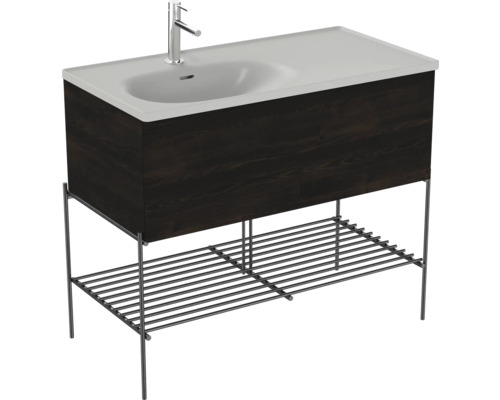 Waschbecken mit Unterschrank VitrA Equal BxHxT 103x86x52 cm Frontfarbe ulme 66525