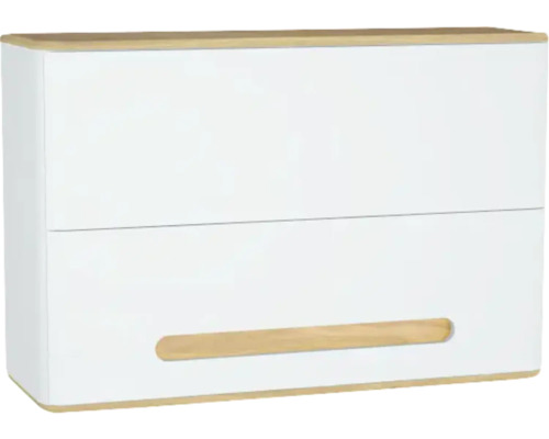 Hängeschrank VitrA Sento BxHxT 105x70x34.5 cm Frontfarbe weiss matt