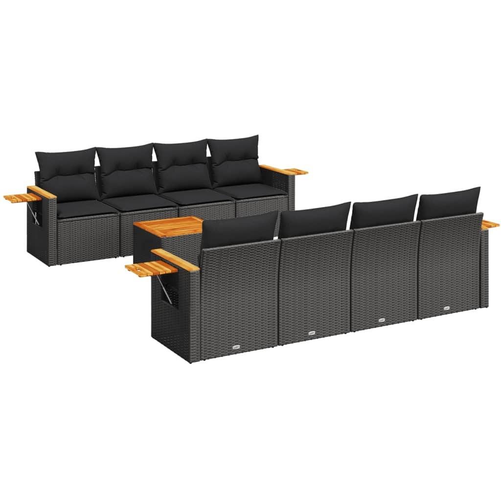 Garten sofagarnitur poly-rattan