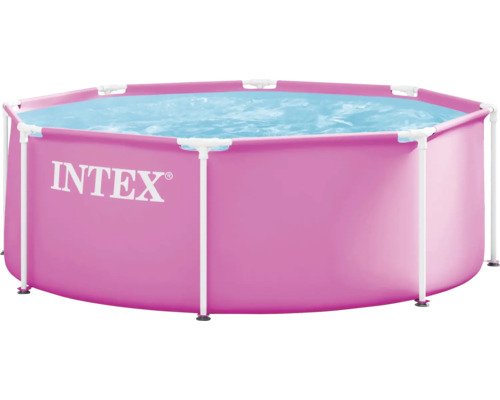 INTEX Frame Pool 244 cm x 76 cm pink