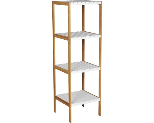 Regal Bambus MDF 110x34x33 cm